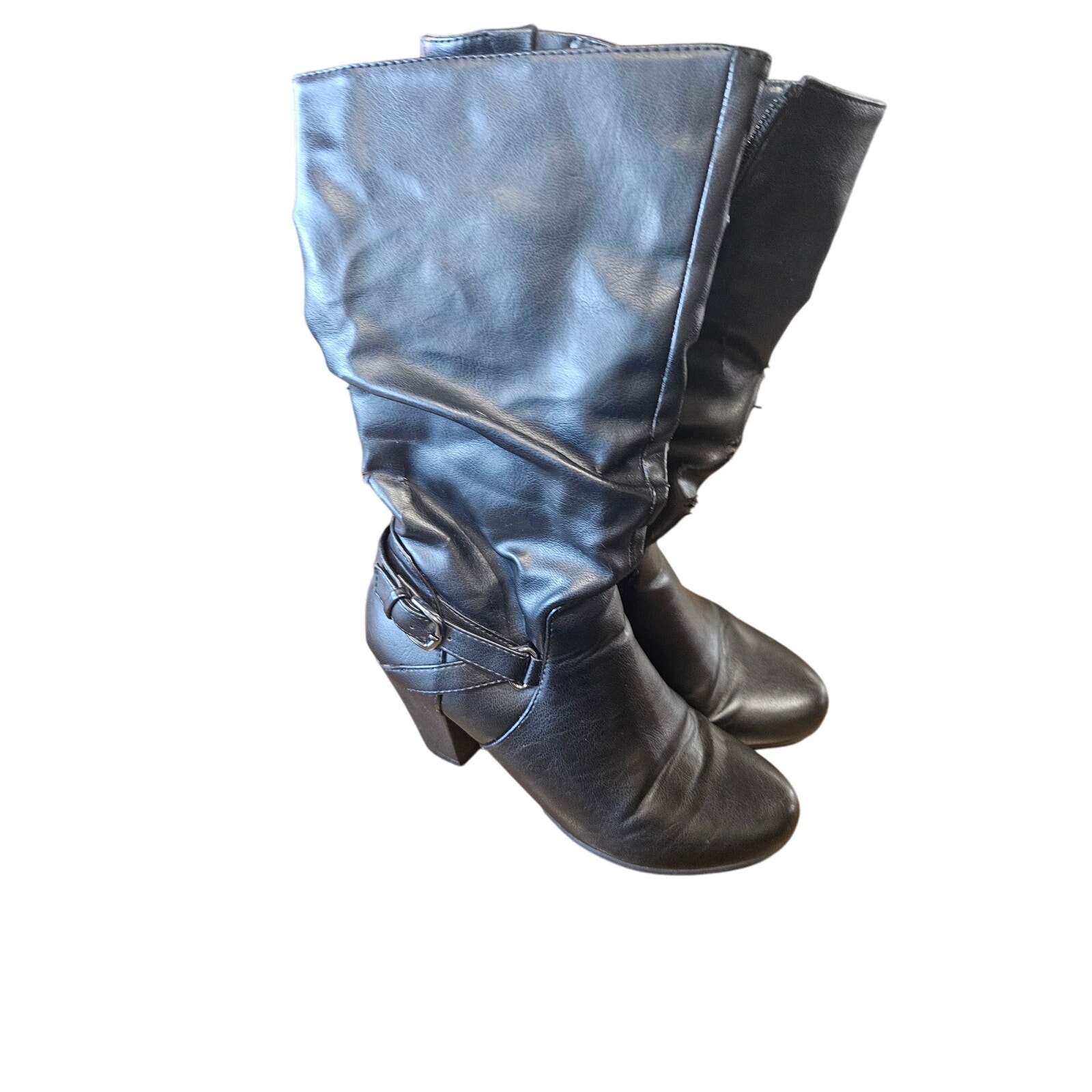 Women's Size 6 1/2 M Dakota Black Boots